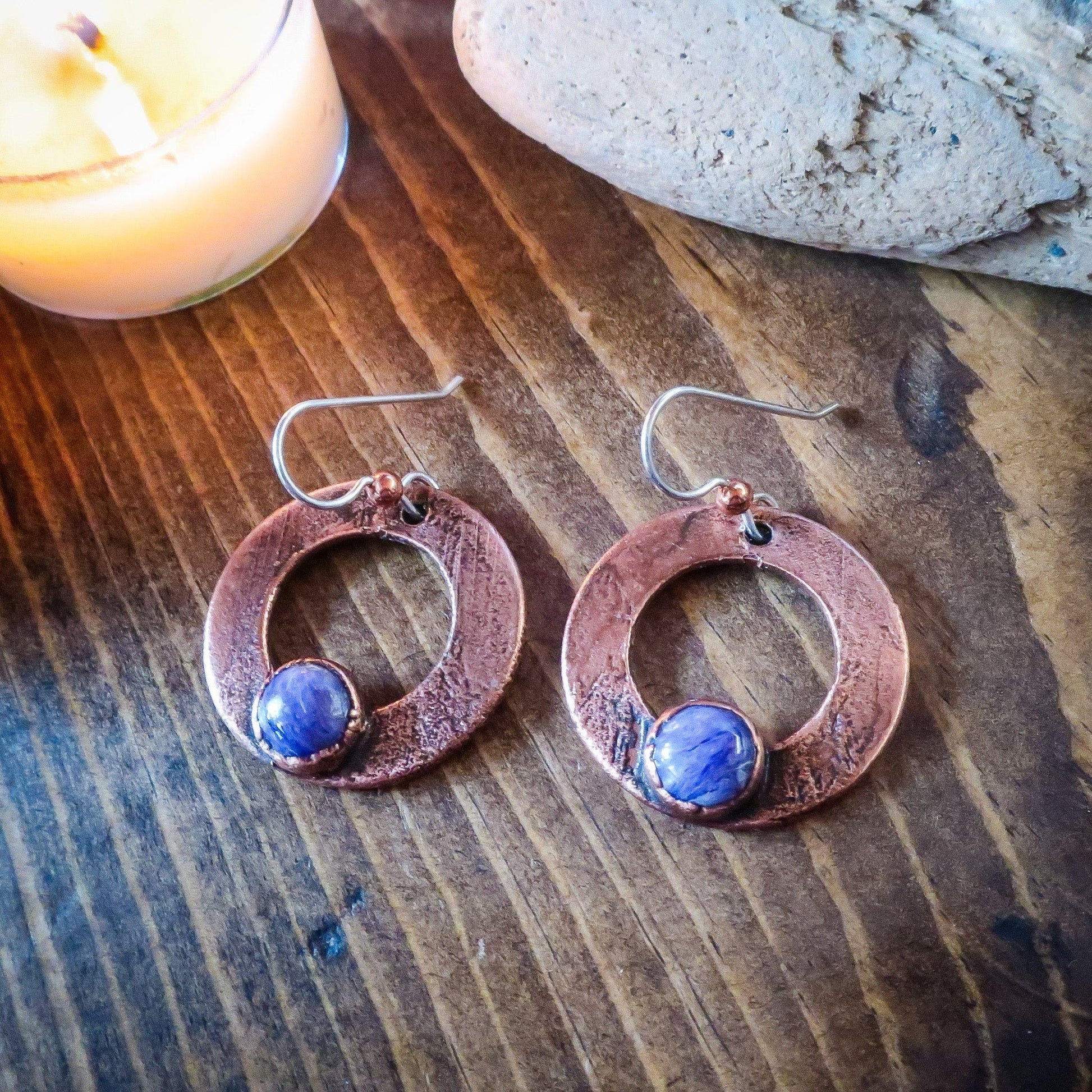 Acceptance Chariote Drop Earrings| Copper - Blackbird & Sage