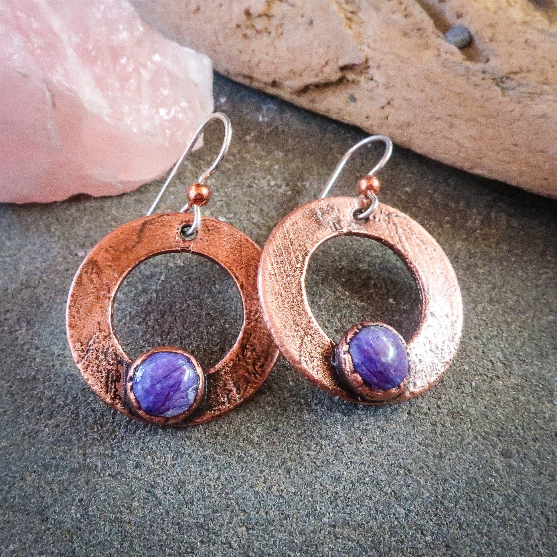 Acceptance Chariote Drop Earrings | Copper - Blackbird & Sage