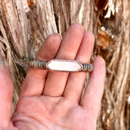 Quartz Master Healer Bracelet | Copper - Blackbird & Sage