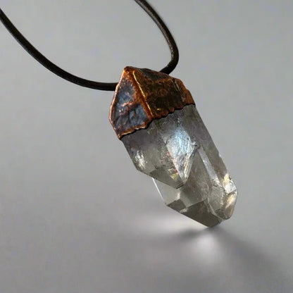 Quartz Talisman Necklace | Copper - Blackbird & Sage